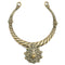 Turkmen breast plate, 14 x 18 cms